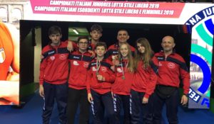 Polisportiva Carignano lotta stile libero