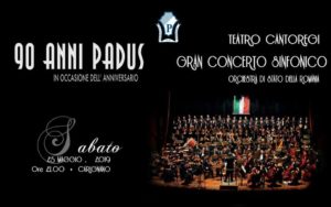 Gran Concerto Sinfonico novant'anni padus