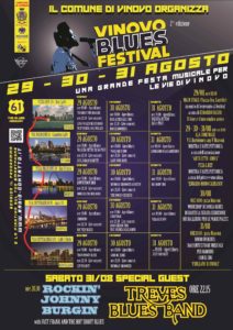 Vinovo Blues Festival 29, 30 e 31 agosto
