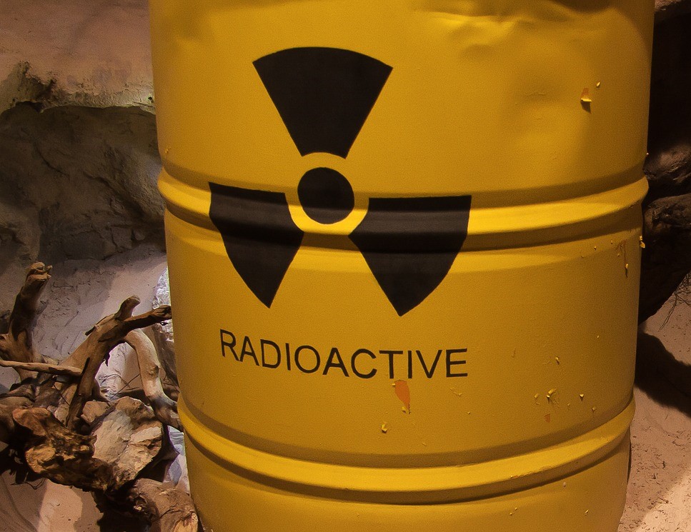 scorie radioattive deposito