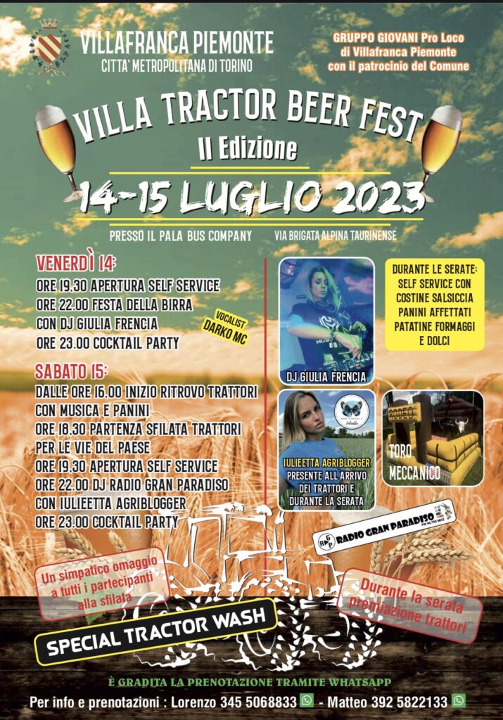 Villa Tractor Beer Fest