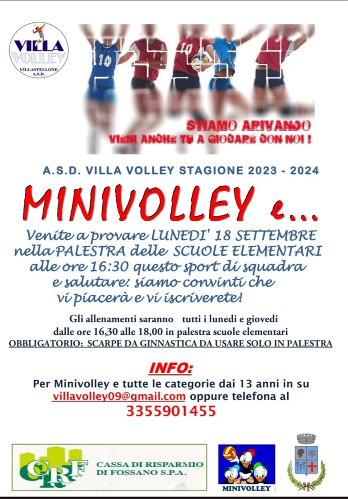 villa volley minivolley