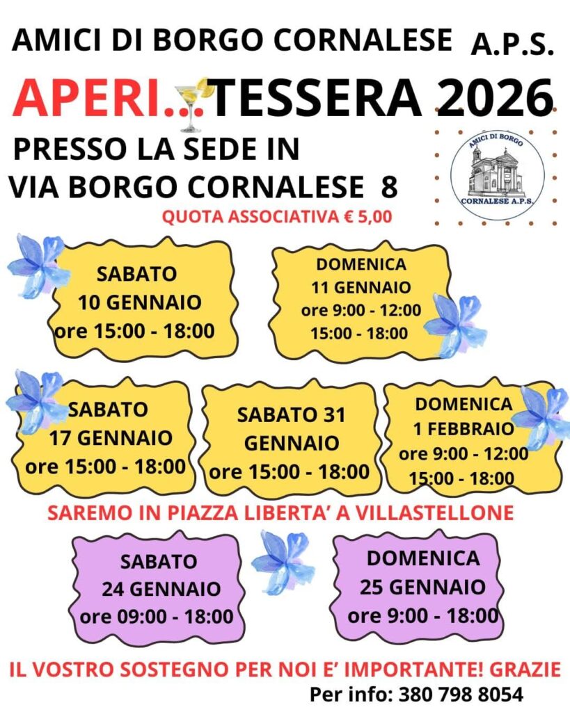 amici di borgo cornalese